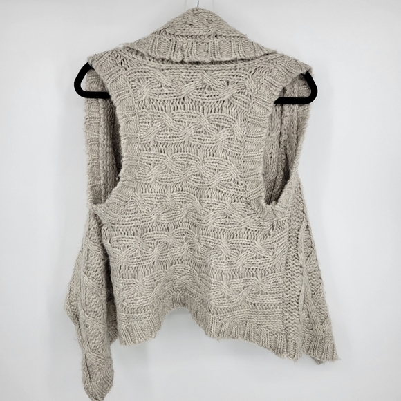 Silver Jeans Knit Style Sweater Wool Blend Cardigan Vest Size M - Picture 4 of 11